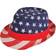 Rubies Patriotic Fedora