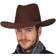 Fiestas Guirca Cowboyhat med Syninger Brun