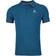 Odlo Men's Nikko Dry Polo Shirt - Saxony Blue/Blue Wing Teal Stripes