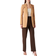 Jack & Jones Mary Normal Pleated Trousers - Dark Brown