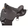 King Trekker Endurance Saddle W/O Horn-Black