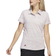 Adidas Women's Space-Dyed Short Sleeve Polo Shirt - Almost Pink/Legacy Burgundy