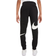 Nike Older Kid's Sportswear Swoosh Fleece Trousers - Black/White (DD8721-010)