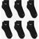 Nike Everyday Plus Cushioned Training Ankle Socks 6-pack - Black/White