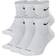 Nike Everyday Plus Cushioned Training Ankle Socks 6-pack - White/Black