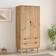 vidaXL Otta Brown Armoire 76.5x172cm