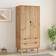 vidaXL Otta Brown Garderob 76.5x172cm