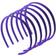 Accessories 1Cm/0.4" 6Pc Thin Satin Hair Head Bands Alice Bands