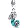 Pandora Disney The Little Mermaid Ariel Dangle Charm - Silver/Turquoise/Multicolour