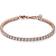 Pandora Sparkling Tennis Bracelet - Rose Gold/Transparent