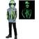 Amscan Zombie Gamer Skull Skeleton Suit Child Costume