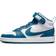 Nike Court Borough Mid 2 GSV - White/White/Marina