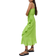 H&M Wrap Dress With Ruffles - Green