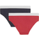 Tommy Hilfiger Organic Cotton Logo Waistband Briefs 2-pack - Primary Red/Desert Sky (UG0UG00382)