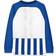 Nike KId's Striped Division III Long Sleeve Shirt - Royal Blue/White/Black