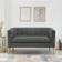 Amazon Basics Upholstered Loveseat Sofa 51.5" 2 Seater