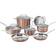 Cuisinart Chef's Classic Cookware Set with lid 11 Parts