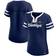 Fanatics Women's Navy Dallas Cowboys Original State Lace-Up T-shirt