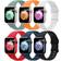 Amsky Silicone Armband for Apple Watch 38/40/41/42/44/45mm - 6 Pack