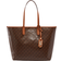 Michael Kors Eliza Large East West Open Tote - Brown/Acorn