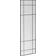 Venture Design Lake Black Gulvspejl 67x193cm