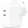 Apple Dual USB-C Port Power Adapter 35W White