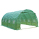 Vounot Polytunnel Greenhouse 12m² Acier inoxydable Plastique