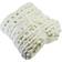 Donna Sharp Chenille Chunky Blankets White (127x101.6cm)