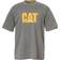 Cat Men's Trademark Logo T-shirt - Dark Heather Grey