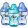 Tommee Tippee Closer to Nature Colour My World Bottles 260ml 3-pack