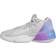 adidas Kid's D.O.N. Issue #4 Basketball Shoes - Cloud White/Bliss Lilac/Almost Blue