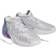 adidas Kid's D.O.N. Issue #4 Basketball Shoes - Cloud White/Bliss Lilac/Almost Blue