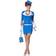 California Costumes Sexy Retro Stewardess Costume for Women Flight Attendant