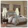 Madison Park Essentials Cadence Bed Linen Blue (274.3x259.1cm)