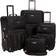 Rockland Skate Wheels Luggage - Set of 4