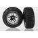 Traxxas Tires & Rims BFGoodrich & S-Spoke Black-Matte Chrome 2WD Front 2pcs 5885