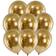 PartyDeco Latex Balloons Gold 10pcs