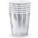 PartyDeco Paper Cups Silver 6-pack