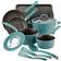 Rachael Ray Cook + Create Set di pentole con coperchio 11 Parti