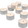 Stonebriar Collection 50 Unscented Candle 1.9" 50pcs