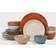 Sango Siterra Painters Palette Dinner Set 16