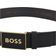 HUGO BOSS Icon S1 Plaque Buckle Belt - Black