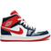 Nike Air Jordan 1 Mid Champ Colors W - Midnight Navy/University Red