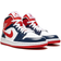 Nike Air Jordan 1 Mid Champ Colors W - Midnight Navy/University Red