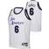 Nike LeBron James White Los Angeles Lakers Swingman Jersey City Edition