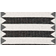 Horredsmattan Peak Svart 70x150cm
