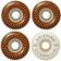 Spitfire Classic Skateboard Wheels Set of 4