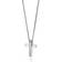 Fred Bennett Cross Pendant Necklace - Silver