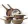 Carote Granite Cookware Set with lid 10 Parts