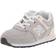 New Balance Kids 574 Bungee Sneaker - Team Away Grey/Silver Mink